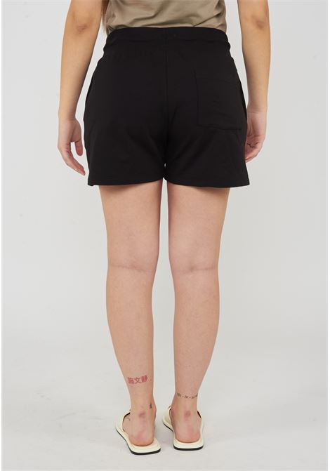 Shorts in felpa con coulisse e logo Core Lady Black EA7 | 7W000079 AF13135UC001
