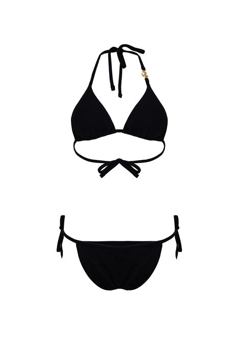 Bikini a triangolo in tessuto tecnico black EA7 | 7W000289 AF20663UC001