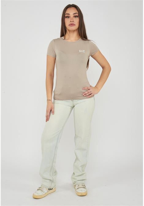 T-shirt in tessuto tecnico Natural Ventus7 ASV Aluminium EA7 | 7W001149 AF12945U6225