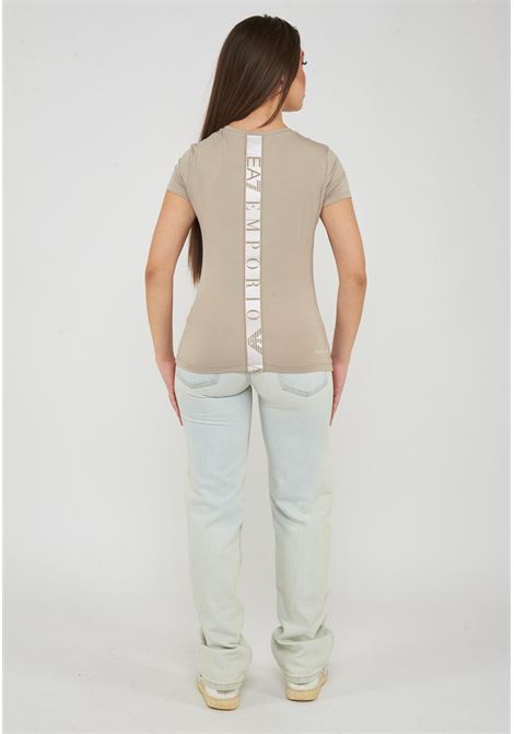 T-shirt in tessuto tecnico Natural Ventus7 ASV Aluminium EA7 | 7W001149 AF12945U6225