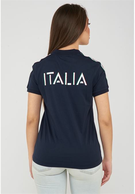 Polo in jersey di cotone Italian Spirit Blue EA7 | 7W001221 AF12503UB102