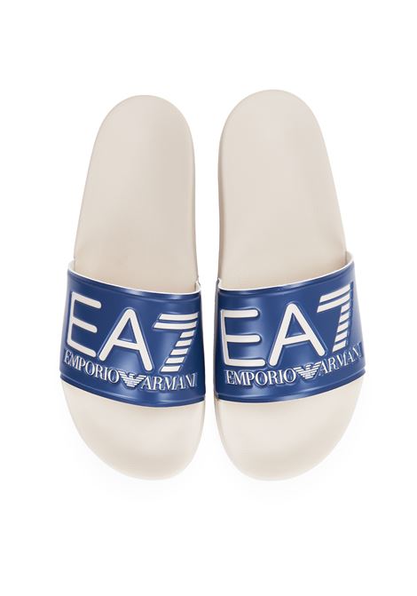 Slides Con Logo Fog Insigna Blue EA7 | 7X000108 AF15118MZ627
