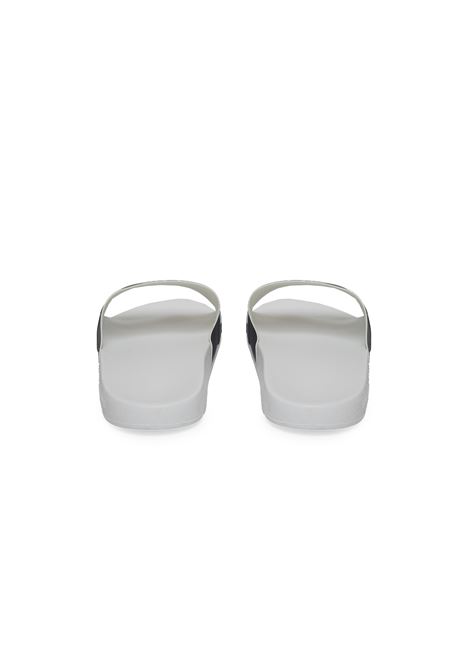 Sliders Con Banda Logata White Smoked Pearl EA7 | 7X000110 AF15128MZ662