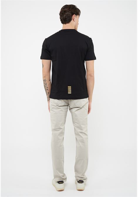 T-shirt Core Identity in cotone Pima Black EA7 | 8NPT25 PJVPZ0208