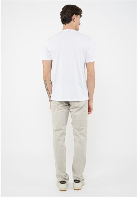 T-Shirt jersey di cotone White Emporio Armani | EM000574 AF20424U0002