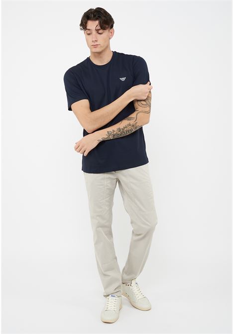 T-Shirt jersey di cotone Blue Emporio Armani | EM000574 AF20424UB102