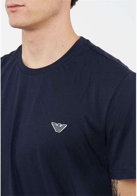 T-Shirt jersey di cotone Blue Emporio Armani | EM000574 AF20424UB102
