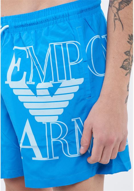 Costume shorts Bold logo French Blue Emporio Armani | EM000583 AF20434UB025