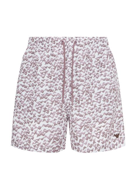 Costume shorts logo all over ASV Emporio Armani | EM000583 AF20440F0024