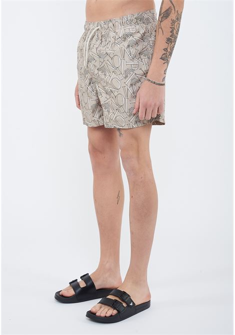 Costume shorts logo all over ASV Emporio Armani | EM000583 AF20440F6056