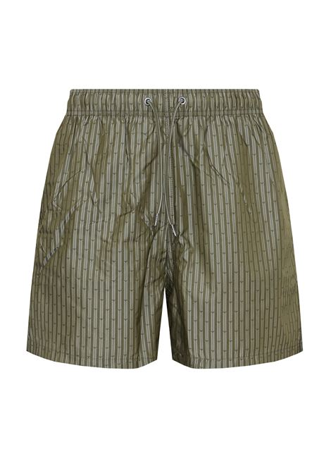 Costume shorts in tessuto jacquard logo all over Emporio Armani | EM000583 AF20448F7004