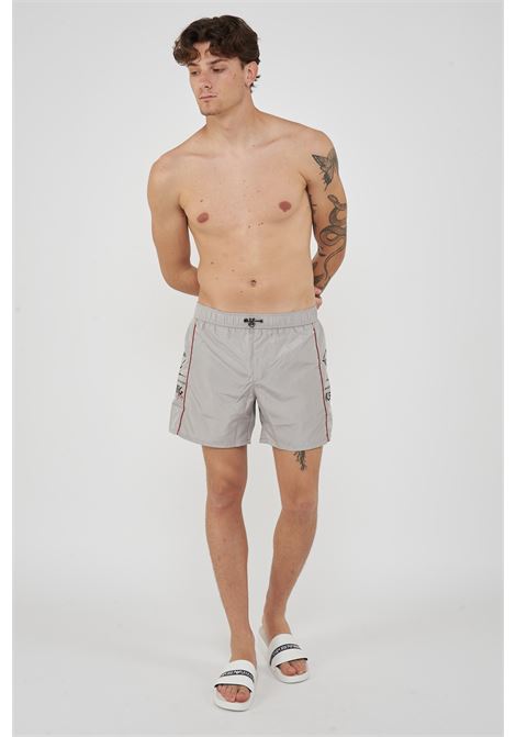 Boxer Uomo da Bagno Con Stampa Smoke Iceberg | ICE26MBS01SMOKE