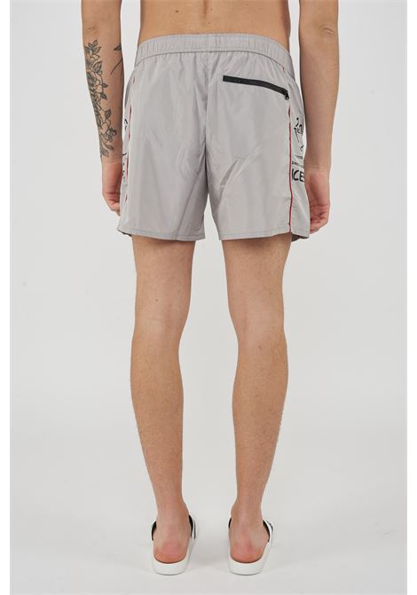Boxer Uomo da Bagno Con Stampa Smoke Iceberg | ICE26MBS01SMOKE