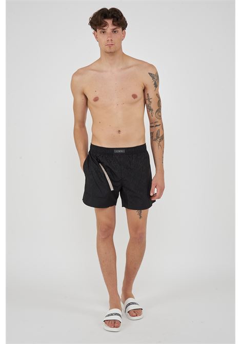 Boxer Uomo da Bagno Con Stampa All Over Dino Black Iceberg | ICE26MBS03BLA
