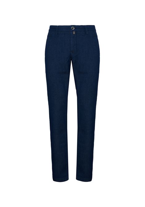 Jeans chino Bobby slim in denim power stretch blu scuro lavaggio rinse Jacob Cohen | BOBBY S2851 R1100D