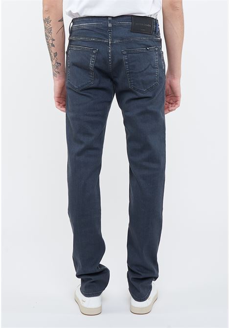 Jeans 5 tasche Nick slim  in denim super stretch grigio scuro lavaggio stone Jacob Cohen | NICK SLIM S3618 S1800D