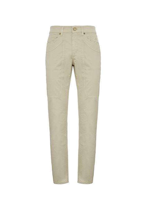 Pantalone JOHN  5 Tasche Toppa Slim Fit Beige Jeckerson | CTCPTGABA0127054
