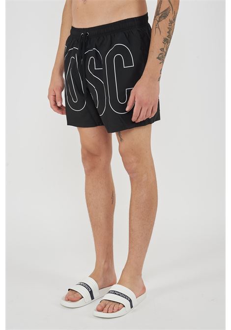 Boxer Mare Rubber Logo Nero Moschino | V3A4203 93011555