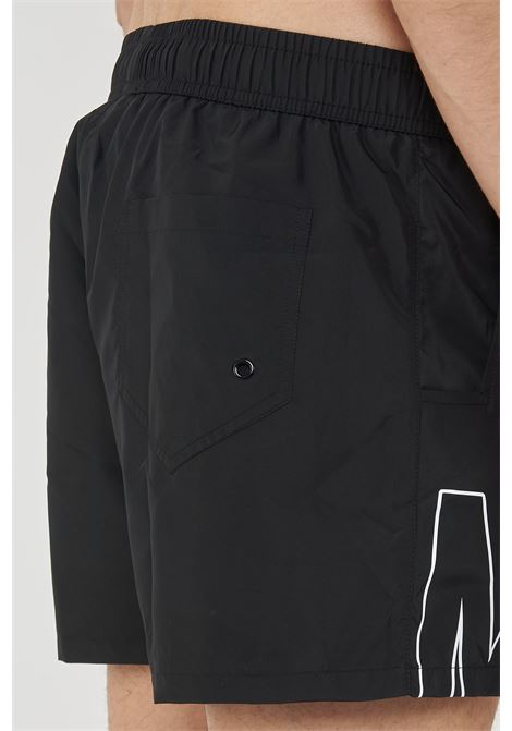 Boxer Mare Rubber Logo Nero Moschino | V3A4207 93011555