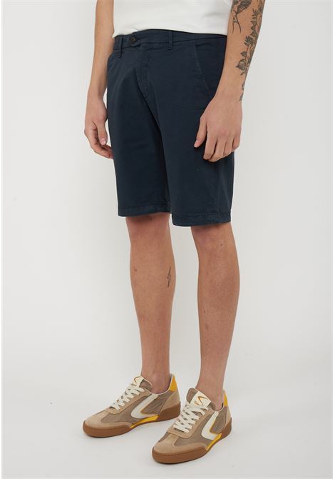 Bermuda Chino New Rolf Blue Navy Roy Roger's | BERMUDA NEW ROLF MANC0048