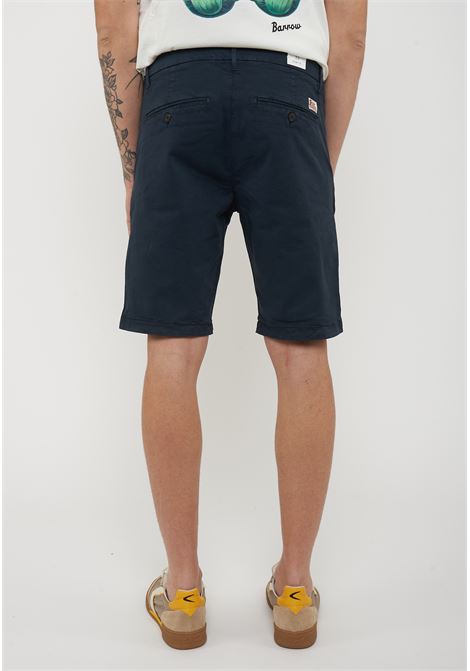 Bermuda Chino New Rolf Blue Navy Roy Roger's | BERMUDA NEW ROLF MANC0048