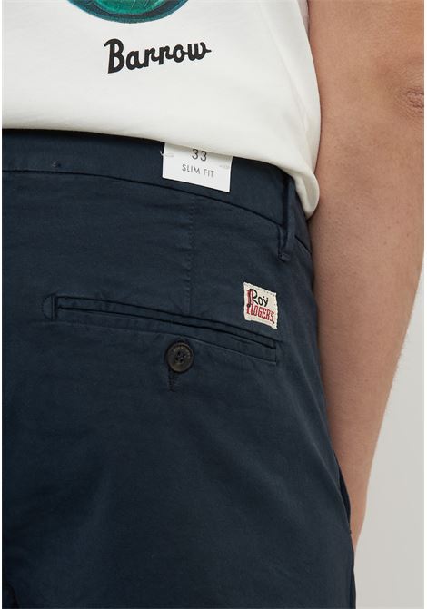 Bermuda Chino New Rolf Blue Navy Roy Roger's | BERMUDA NEW ROLF MANC0048
