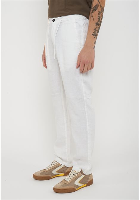 Pantalone Chino Portofino Optic White Roy Roger's | CHINO PORTOFINO MANC0014