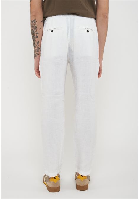 Pantalone Chino Portofino Optic White Roy Roger's | CHINO PORTOFINO MANC0014