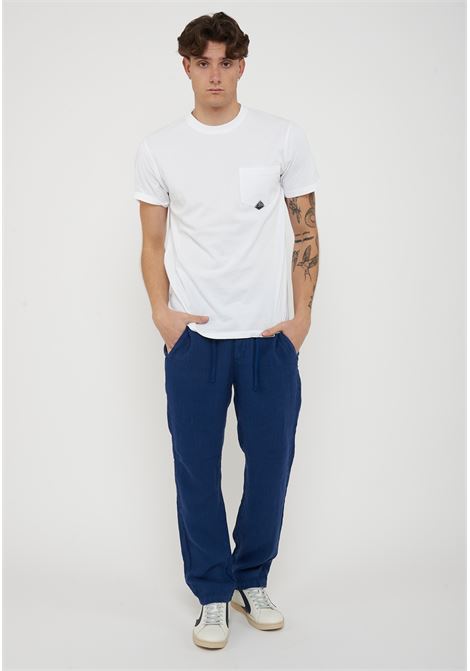 Pantalone Chino Portofino French Blue Roy Roger's | CHINO PORTOFINO MANC0374