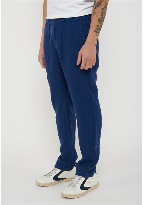 Pantalone Chino Portofino French Blue Roy Roger's | CHINO PORTOFINO MANC0374