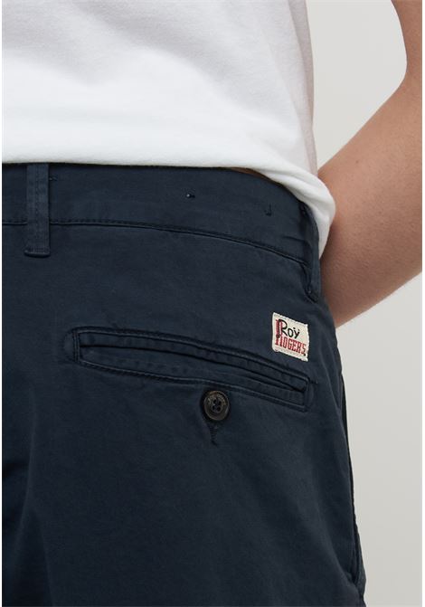 Pantalone Chino Day Off Blue Navy Roy Roger's | DAY OFF MANC0048