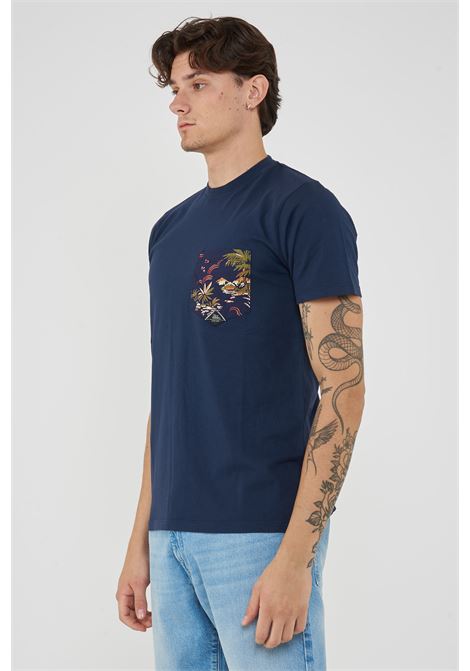T-shirt Pocket In Jersey Hawai Roy Roger's | POCKET HAWAII MANC0048