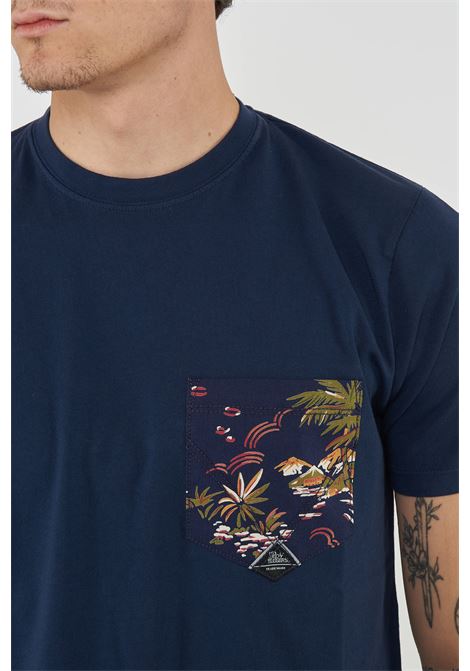 T-shirt Pocket In Jersey Hawai Roy Roger's | POCKET HAWAII MANC0048