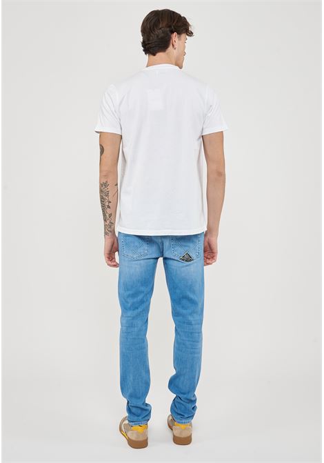 T-shirt Pocket In Jersey Optic White Roy Roger's | POCKET MANC0014