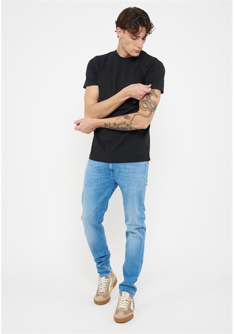 T-shirt Pocket In Jersey Black Roy Roger's | POCKET MANC0020