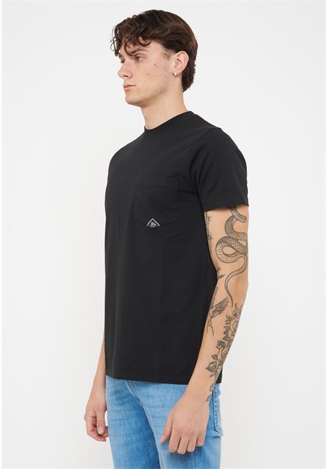 T-shirt Pocket In Jersey Black Roy Roger's | POCKET MANC0020