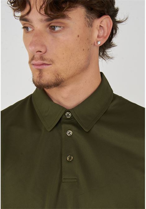 Polo Uomo Modello Clay Snake Green Save The Duck | CLAY50078