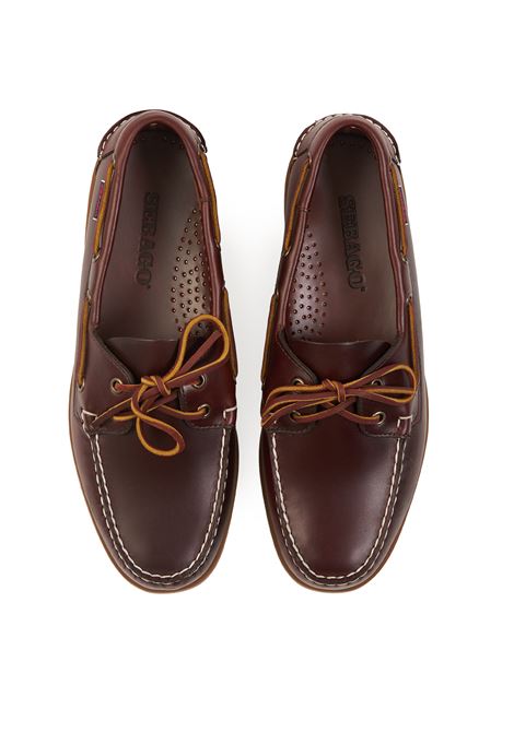 Mocassini Nautici in Pelle Docksides Portland Waxed Brown Honey Sebago | DOCKSIDES PORTLAND WAXED7000G0