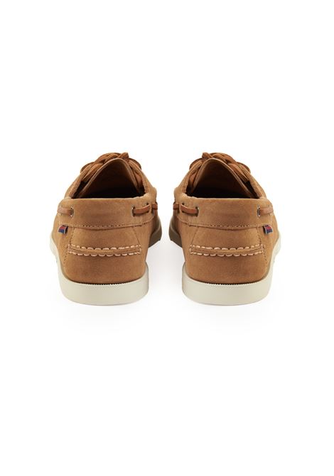 Mocassini Nautici da Uomo Portaland Flesh Out Brown Cognac Sebago | PORTLAND FLESH OUT7111PTW