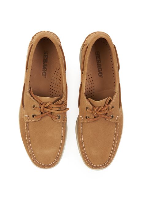 Mocassini Nautici da Uomo Portaland Flesh Out Brown Cognac Sebago | PORTLAND FLESH OUT7111PTW
