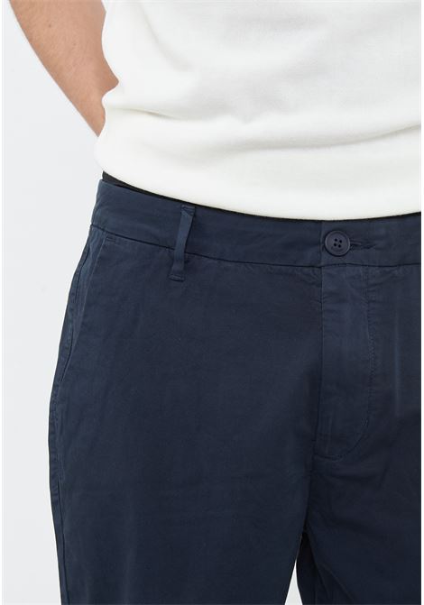 Bermuda chino in cotone navy blue Sun68 | B3610107