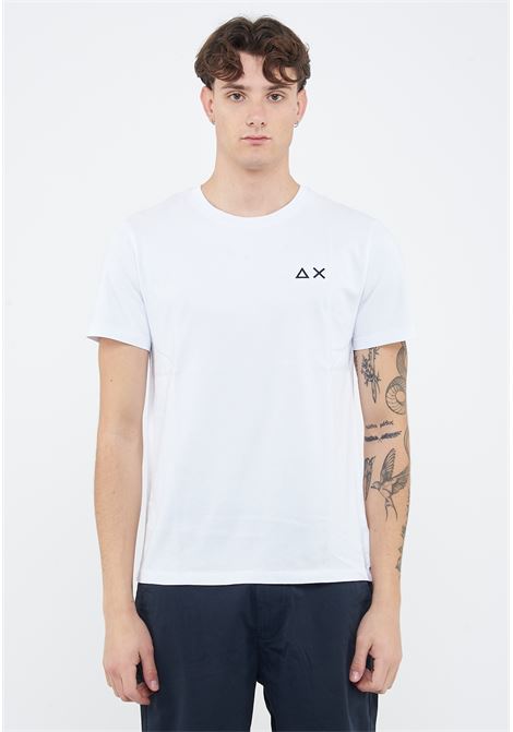 T-shirt con logo sun68 in cotone bianco Sun68 | T3610401