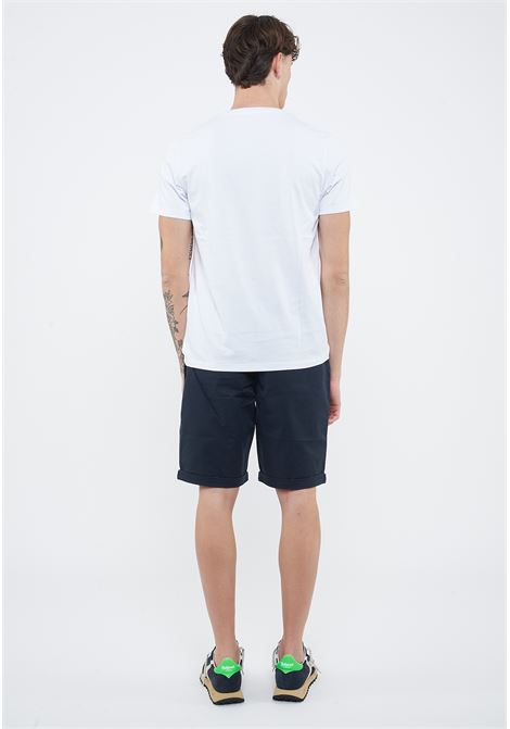 T-shirt con logo sun68 in cotone bianco Sun68 | T3610401