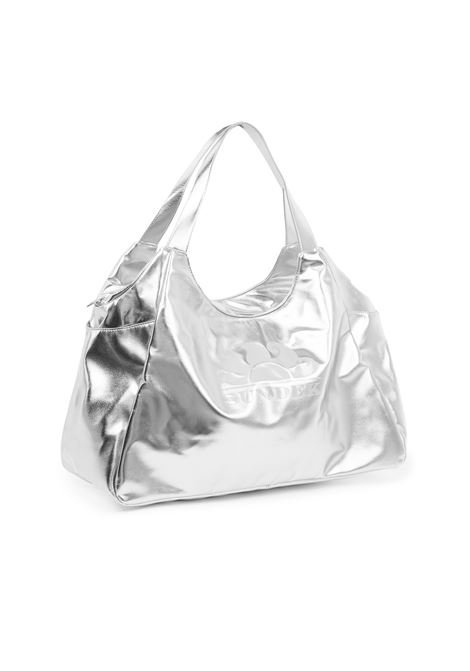 Laminated Chel Bag Bosa Mare Silver Sundek | LAMINATED CHEL BAG AW417ABPU7LA186LA