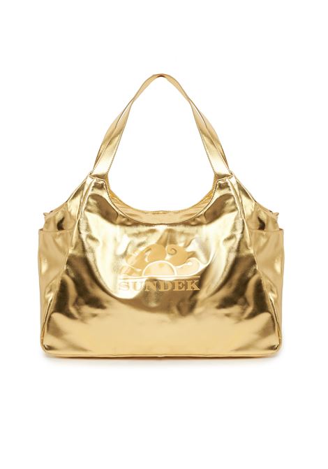 Laminated Chel Bag Bosa Mare Gold Sundek | LAMINATED CHEL BAG AW417ABPU7LAA75LA