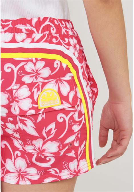 Coast - Pantalancino Mare Lunghezza Media Vita Elasticata Repreve® Pitaya Sundek | COAST BOARDSHORT W539BDRT323B0423