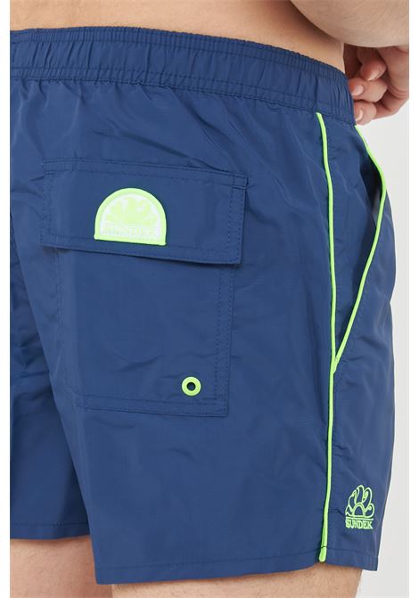 Costume Da Bagno Corto Coltrane Navy 02 Sundek | COLTRANE BOARD M700BDTA10000702