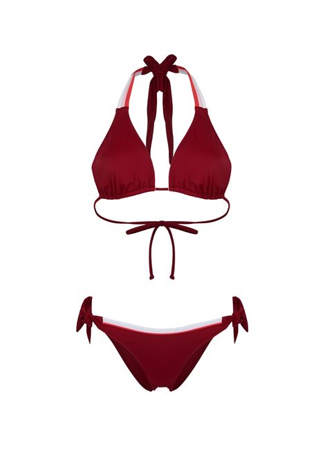 Costume Donna Hila Deep Scarlet Sundek | HILA AMERICAN W817KNL30RBA9001