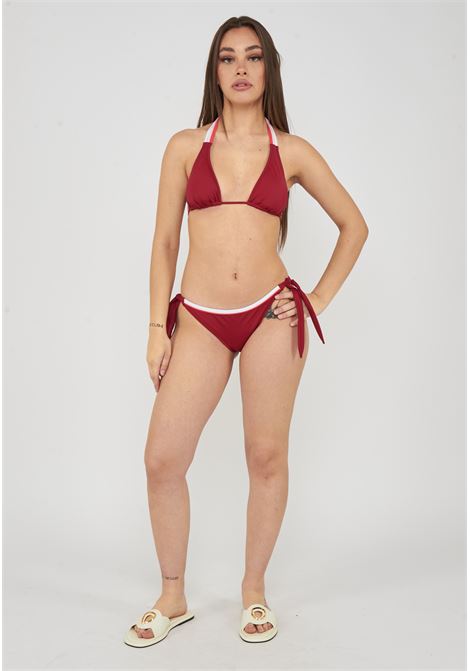 Costume Donna Hila Deep Scarlet Sundek | HILA AMERICAN W817KNL30RBA9001