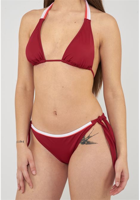 Costume Donna Hila Deep Scarlet Sundek | HILA AMERICAN W817KNL30RBA9001